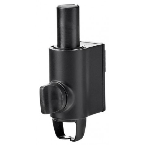 Atdec AWM-LC-B AWM-LC channel clamp - connects arms to posts & wall channels - elegant finish - Black