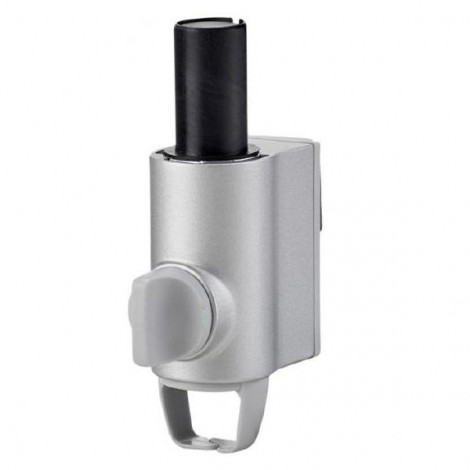 Atdec AWM-LC-S AWM-LC channel clamp - connects arms to posts & wall channels - elegant finish - Silver