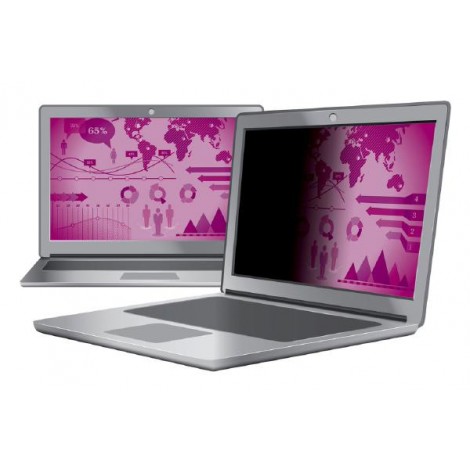 3M High Clarity Privacy Filter for 15.6" Widescreen Laptop (16:9) with Comply TM