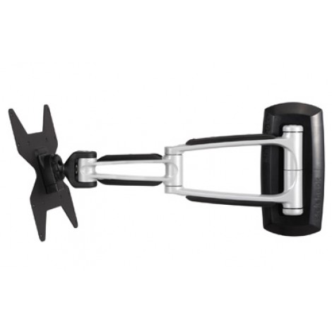 Atdec TH-1040-VFM full motion wall mount - capacity to 25kg (55lb) - 3 point articulated arm - head swivel 20deg¸ - Black