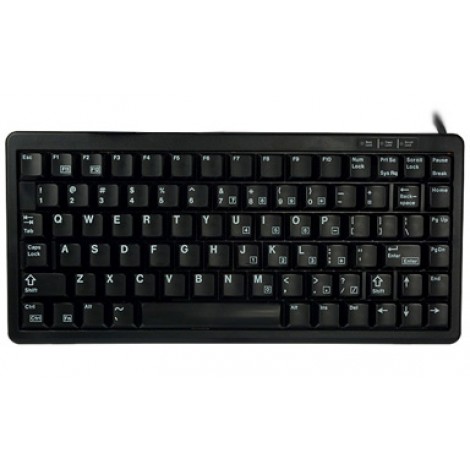 Cherry Compact  84-4100BCL 83 keys, USB/PS2, Black