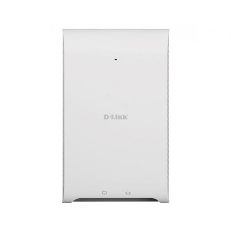 D-Link Wireless AC1200 Wave 2 Concurrent Dual Band Wall-Plate PoE Access Point (Nuclias Connect enabled)