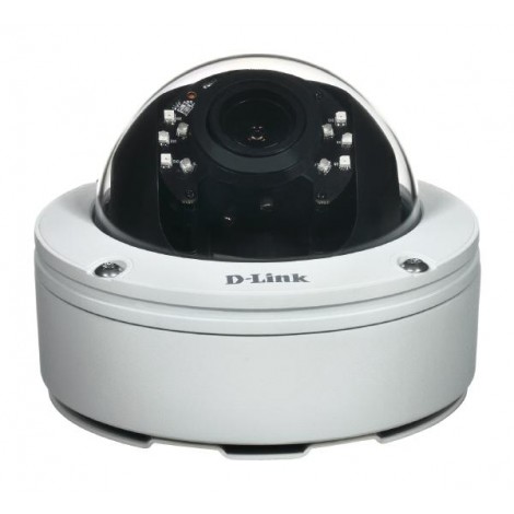 D-LINK DCS-6517 5 Megapixel Varifocal Outdoor Dome Network Camera