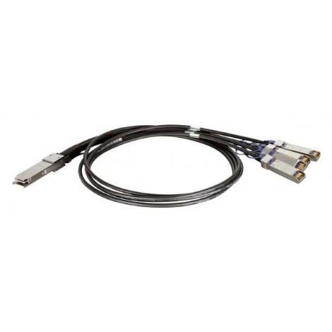 D-LINK DEM-CB100QXS-4XS QSFP+ to 4x 10G SFP+ Direct Attach Cable (1 Metre)