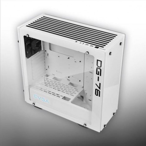 EVGA DG-76 Alpine White Mid-Tower, 2 Sides of Tempered Glass, RGB LED and Control Board, Gaming Case