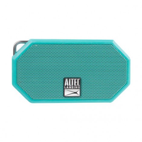 Altec Lansing Mini H20 3 Mint Green EVERYTHING PROOF Rugged & waterproof Bluetooth speaker 6 hrs Battery