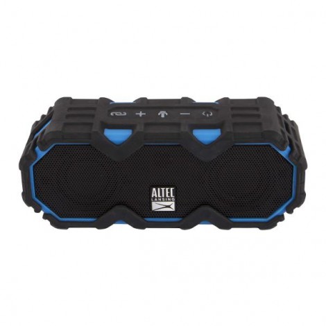 Altec Lansing Mini LifeJacket Jolt Black/Blue EVERYTHING PROOF Rugged & waterproof Bluetooth speaker 16hrs Battery 2400mAh Smartphone charge