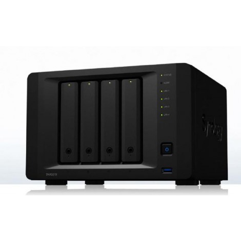 Synology NVR DVA3219 - 4 Bay NVR with an Intel Atom C3538 NVIDIA GeForce GTX 1050 Ti 4GB RAM 8 device licenses included