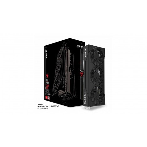 XFX RX-96TS316B7 Swift AMD Radeon RX 9060XT OC Triple Fan Gaming Edition with 16GB GDDR6 HDMI 2xDP, AMD RDNA™ 4 - Image 1