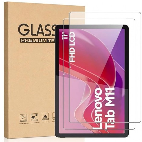 USP SPULTABM11 Lenovo Tab M11 (11') Premium Tempered Glass Screen Protector - 9H Surface Hardness, Scratch Resistant, Bubble-Free, 5 Years Warranty - Image 1