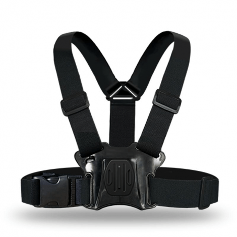 HIKVISION DS-MH1711-HM BODY WORN MH1711 BODY CAMERA CHEST NARNESS, BLACK,2YR - Image 1