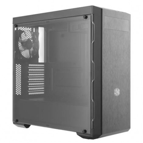 Cooler Master MasterBox MB600L Mid Tower Window Black Case Gunmetal Color Side Trim MCB-B600L-KANN-S02