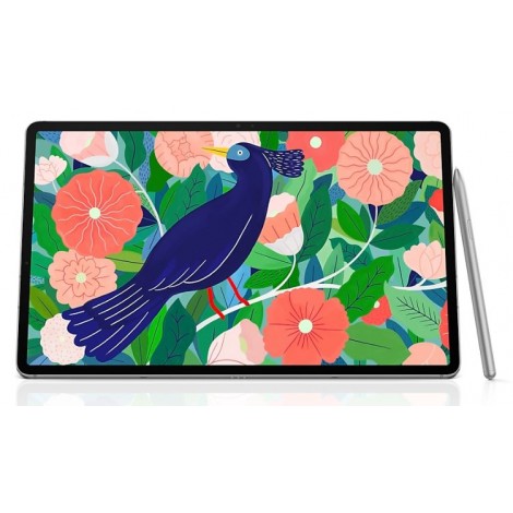 Samsung Galaxy Tab S7 Wi-Fi 256GB Mystic Silver - S-Pen, 11.0' Display, Qualcomm Snapdragon Processor, 13MP Camera, 8GB RAM, 8000 mAh Battery