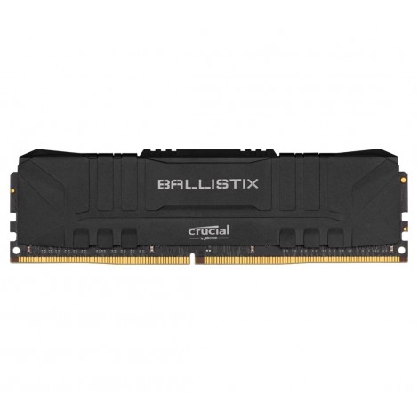 Crucial Ballistix 16GB DDR4 UDIMM 3000Mhz CL15 Black Heat Spreader Desktop Gaming Memory