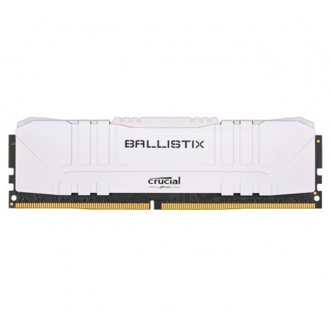Crucial Ballistix 16GB DDR4 UDIMM 3600Mhz CL16 White Heat Spreader Desktop Gaming Memory