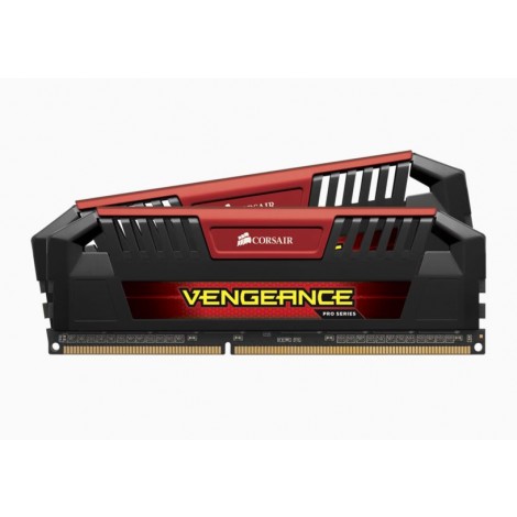 Corsair Vengeance Pro 16GB (2x8GB) DDR3 1600MHz C9 Desktop Gaming Memory Red