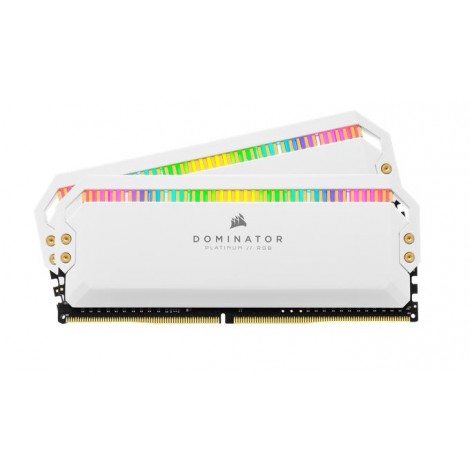 Corsair Dominator Platinum RGB 32GB (2x16GB) DDR4 4000MHz C19 1.35V DIMM XMP 2.0 White Heatspreaders Desktop PC Gaming Memory