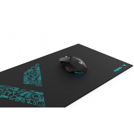 RAPOO V1L Mouse Pad - Extra Large Mouse Mat, Anti-Skid Bottom Design, Dirt-Resistant, Wear-Resistant, Scratch-Resistant, Suitable for Gamers/Gami