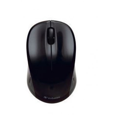 Verbatim 49042 GO Nano Black Mouse Wireless Optical, Ultra Compact, 3 Buttons, Nano Receiver