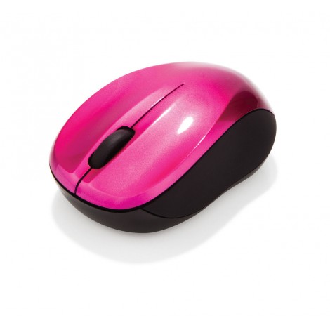 Verbatim 49043 GO Nano Hot Pink Mouse 2.4GHz Wireless Optical, Ultra Compact, 3 Buttons, 1600dpi, Nano Receiver