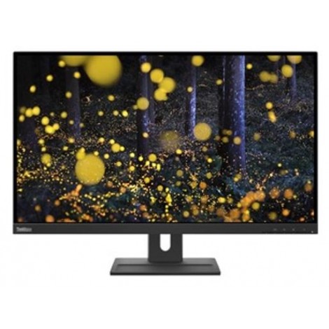 LENOVO 62D0GAR1AU ThinkVision E27q-20 27" 75Hz QHD IPS Monitor 2K 2560x1440 16:9 4ms Height Adjustable Tilt Swivel Pivot DP HDMI 3yr wty