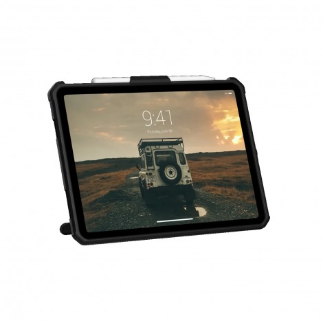 UAG 12339HB14040 Scout Apple iPad (11.0") 11th Gen (A16) / iPad 10th Gen (10.9") Rugged Case (Black) - DROP+ Military Standard, KickStand, 1 Year Warranty