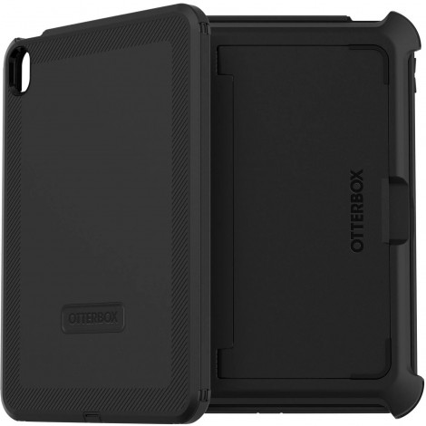 OtterBox Apple iPad (10.9-inch) (10th Gen) Defender Series Case - Black (77-89953), 2X Military Standard Drop Protection, Port Protection