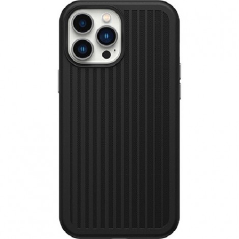 OtterBox Apple iPhone 13 Pro Max Antimicrobial Easy Grip Gaming Case - Squid Ink (Black) (77-85493), 3X Military Standard Drop Protection