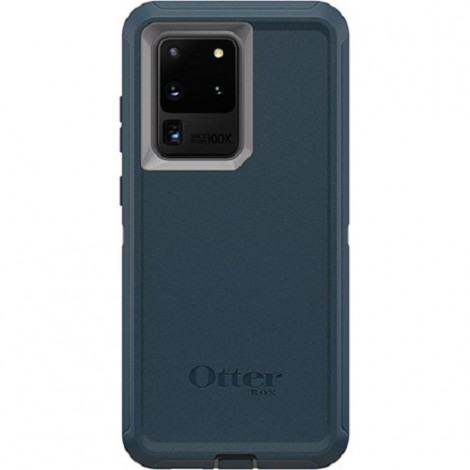 OtterBox Defender Series Case For Samsung Galaxy S20 Ultra 5G Gone Fishin Blue - Multi-layer Defense, Dust and Dirt Prevent