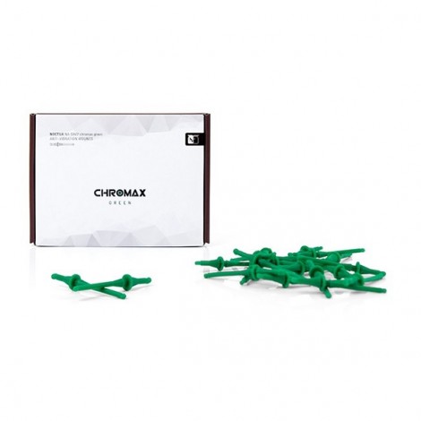 Noctua Green Chromax NA-SAV2 Anti Vibration Mounting Bolts (20 Pack)
