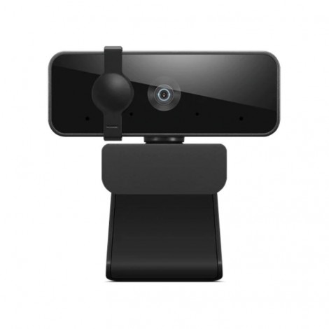 LENOVO Essential FHD Webcam - 1080P, 2 Stereo Dual-Microphone,  2 Megapixel CMOS, Plug-and-Play, USB Connectivity, 1.8m cable, Supports Tripod