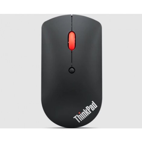LENOVO 4Y50X88822 ThinkPad Bluetooth Silent Mouse - Dual-Host Bluetooth 5.0 to Switch Between 2 Devices,DPI Adjustment: 2400, 1600, 800, 1YR Battery Life