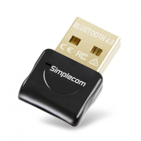 Simplecom NB407 USB Bluetooth 4.0 Widcomm Adapter Wireless Dongle with A2DP EDR NB407