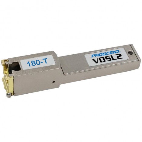 Proscend VDSL2 SFP Modem For Telco, Supports All VDSL2 Profiles, Suitable For -20°C to 75°C temperature range, Suitable For Ubiquiti, Mikrotik + More