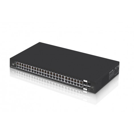 Ubiquiti EdgeSwitch 48 - 48-Port Managed Gigabit Switch 2 SFP and 2 SFP+ Layer 2 and Layer 3 Capabilities