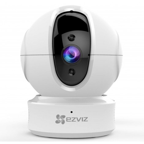 EZVIZ C6CN IP Camera, HD Resolution Indoor Wi-Fi Camera, Smart Tracking, Privacy Shutter, Two-way Talk, Support MicroSD Card (up to 256 GB)