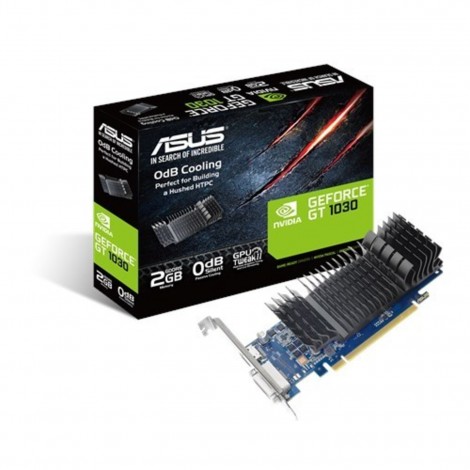 Asus nVidia GeForce GT 1030 Silent Low Profile 2GB Gaming Graphics Video Card GT1030-SL-2G-BRK