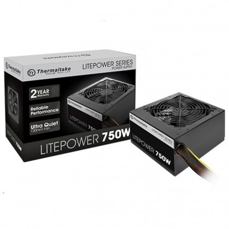 Thermaltake Litepower Gen 2 Non Modular 750W ATX Power Supply PSU for Desktop PC PS-LTP-0750NPCNAU-2