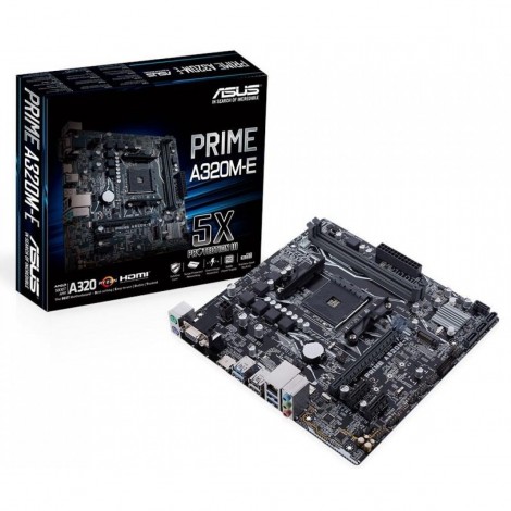 Asus Prime A320M-E Gaming AMD Ryzen Socket AM4 Micro ATX Motherboard DDR4 M.2