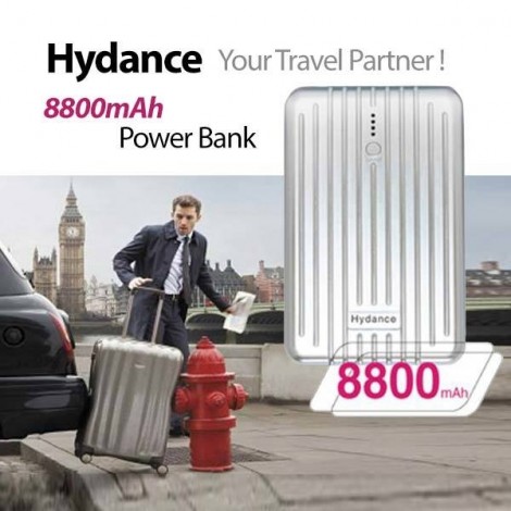 HYDANCE 8800MAH PORTABLE MOBILE PHONE USB POWER BANK