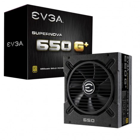 EVGA SuperNOVA Series G1+650 Full Modular 650W 80 Plus Gold ATX Power Supply PSU 120-GP-0650-X4