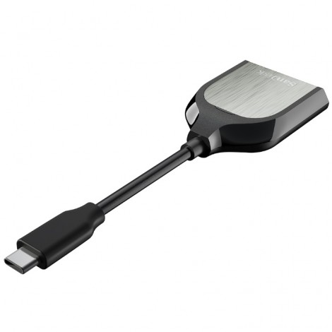 SanDisk Extreme Pro SD Card USB 3.0 USB-C Card Reader SDDR-409