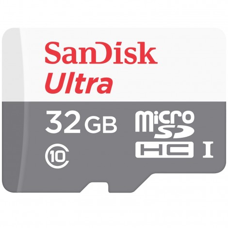 SanDisk 32GB Ultra Micro SD Card SDHC UHS-I 80MB/s Mobile Phone TF Memory Card SDSQUNS-032G