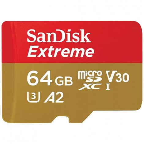 SanDisk 64GB Extreme Micro SD Card SDHC UHS-I 100MB/s Mobile Phone Memory Card SDSQXAF-064G