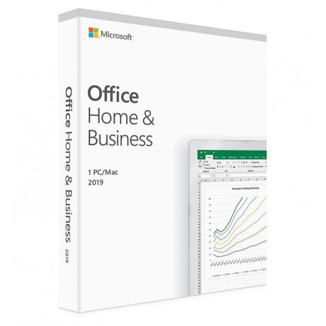 Microsoft Office Home and Business 2019 Medialess - 1 User for PC & Mac