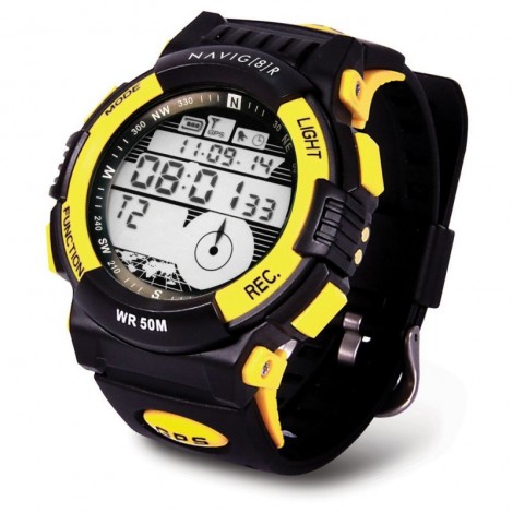 Laser Navig8r Fitness Health Sports Watch With GPS Tracking NAVWATCH-S10