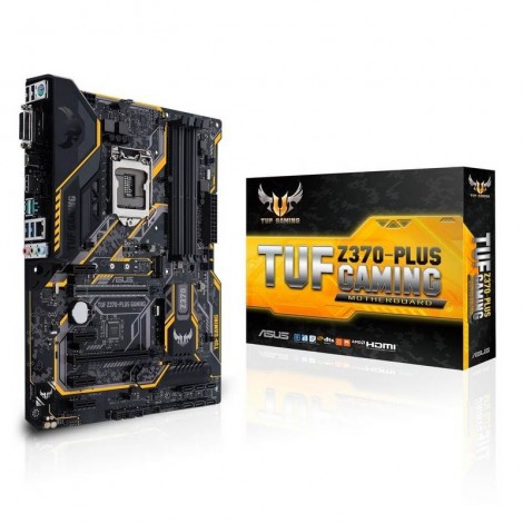 ASUS TUF Z370-Plus Gaming Motherboard ATX INTEL LGA1151 DDR4 M.2 HDMI RGB Type-C
