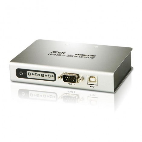Aten Serial Hub 4 Port USB to RS-485/422, Supports Hot-Swapping & Plug and Play, (LS)