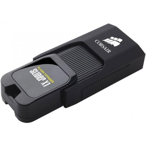 Corsair Flash Voyager Slider X1 32GB USB 3.0 Flash Drive - Capless Design Read 130MBs Plug and Play