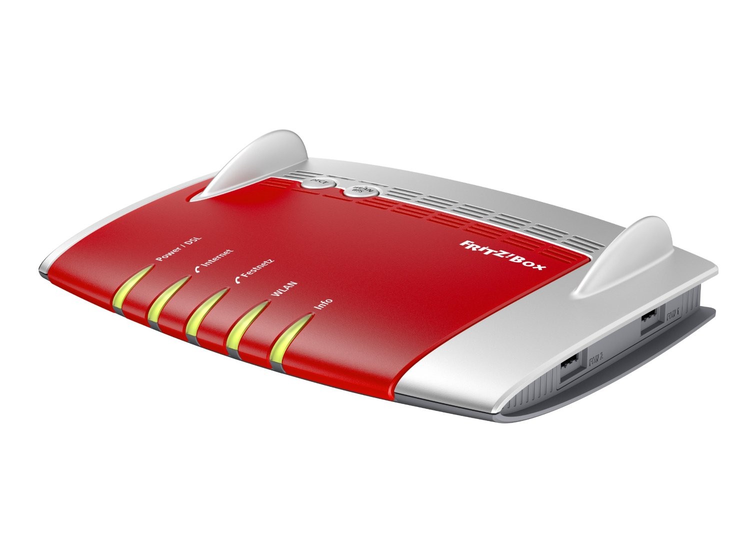 Fritz!Box AVM7490 Dual Band Wireless N600 Modem Router Networking